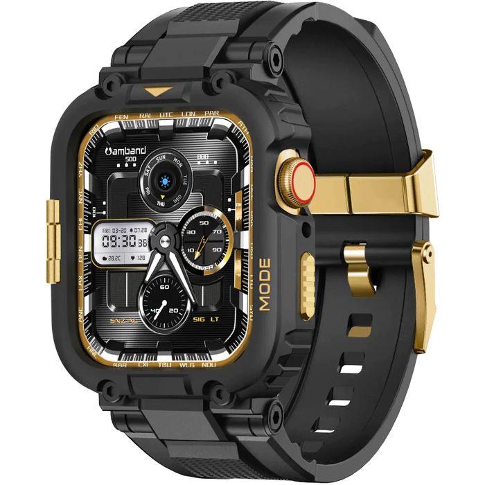Shop and buy amBand M1 Sport Series Case with Band for Apple Watch 45mm/44mm/42mm shock-resistant Snug fit | Casefactorie® online with great deals and sales prices with fast and safe shipping. Casefactorie is the largest Singapore official authorised retailer for the largest collection of mobile premium accessories.