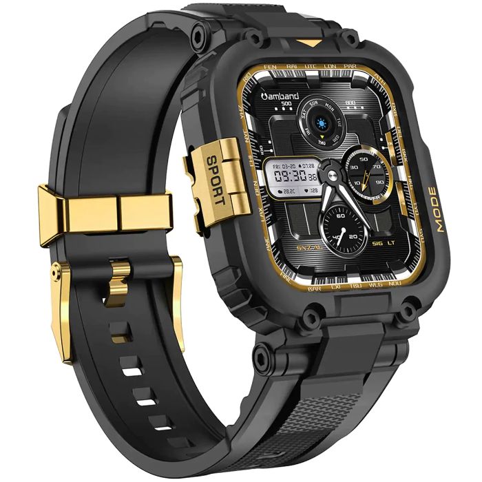 Shop and buy amBand M1 Sport Series Case with Band for Apple Watch 45mm/44mm/42mm shock-resistant Snug fit | Casefactorie® online with great deals and sales prices with fast and safe shipping. Casefactorie is the largest Singapore official authorised retailer for the largest collection of mobile premium accessories.