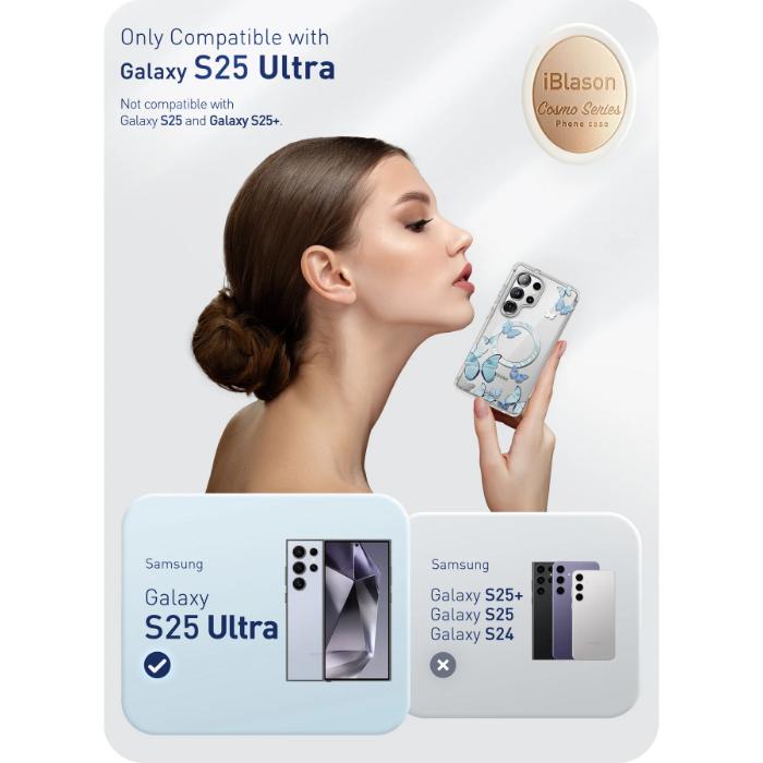 i-Blason Cosmo Case for Samsung Galaxy S25 Ultra (2025) with Built-in Screen Protector