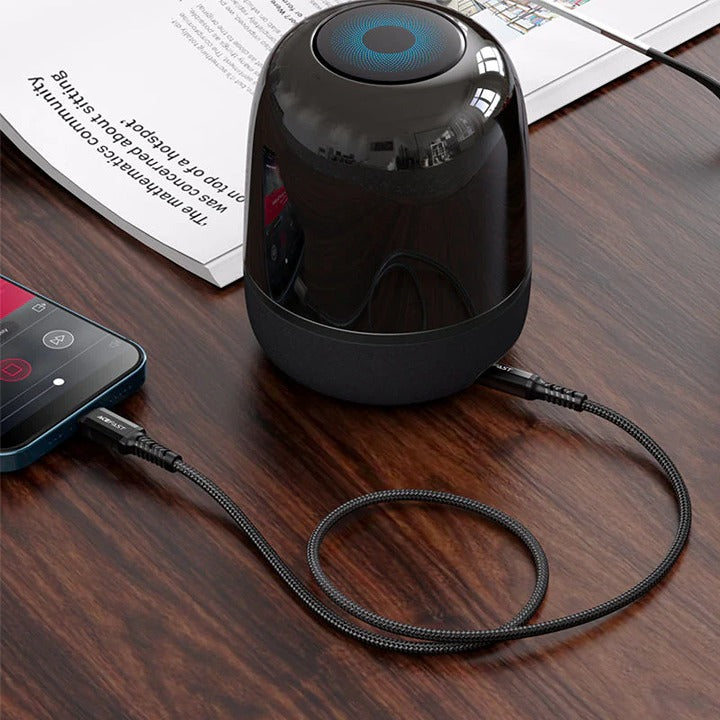 Shop and buy ACEFAST C1-06 Lightning to 3.5mm Audio Cable MFI certification Support for Apple’s lossless music| Casefactorie® online with great deals and sales prices with fast and safe shipping. Casefactorie is the largest Singapore official authorised retailer for the largest collection of mobile premium accessories.