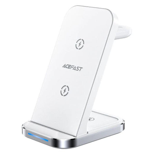 Shop and buy ACEFAST E15 Desktop 3-In-1 Wireless Charging Stand Dual-coil configuration 60° elevation angle vertical| Casefactorie® online with great deals and sales prices with fast and safe shipping. Casefactorie is the largest Singapore official authorised retailer for the largest collection of mobile premium accessories.
