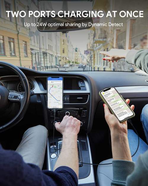 Shop and buy Aukey CC-A4 Nano Series Dual USB-C Car Charger with 30W Power Delivery & Quick Charge Fast Charging| Casefactorie® online with great deals and sales prices with fast and safe shipping. Casefactorie is the largest Singapore official authorised retailer for the largest collection of mobile premium accessories.