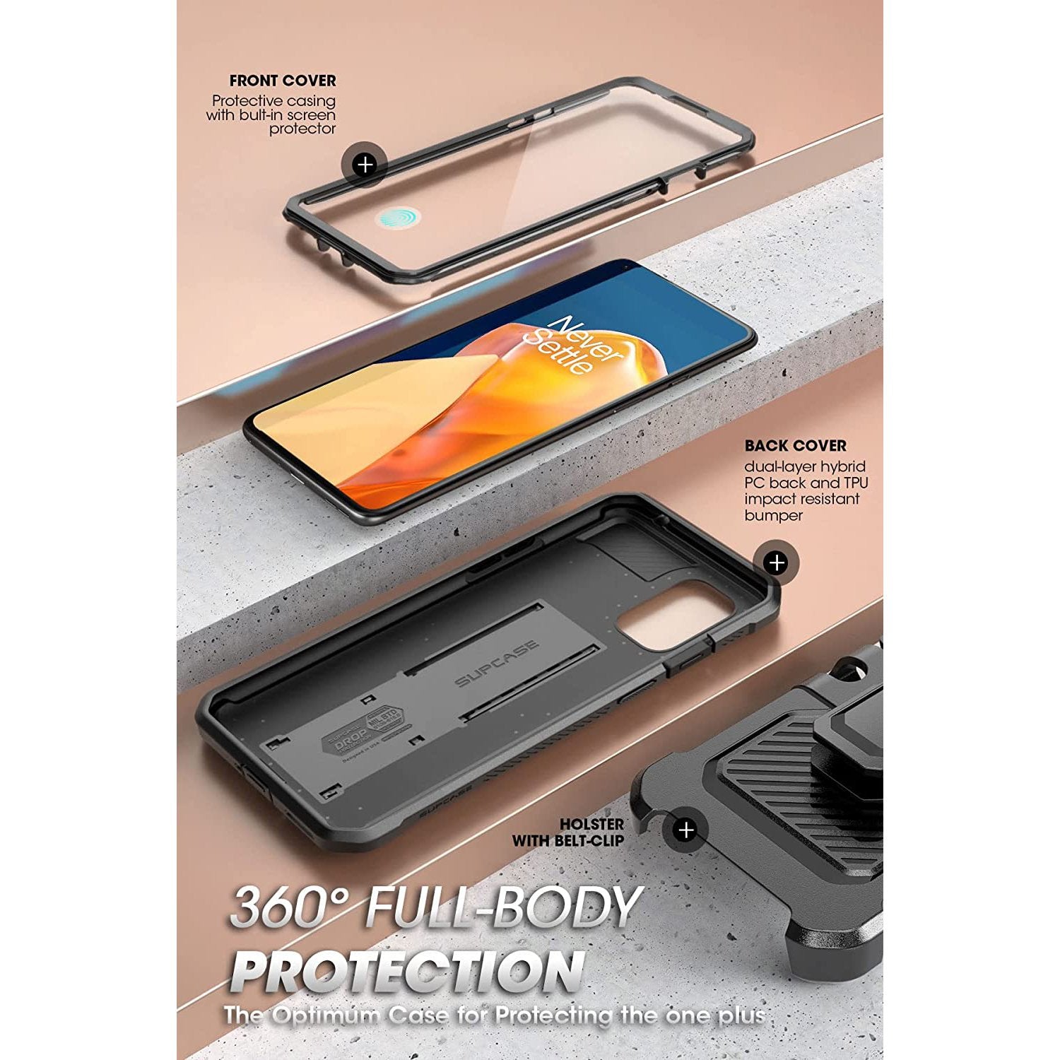 Shop and buy Supcase Unicorn Beetle Pro Full-Body Rugged Holster Case OnePlus 9 (2021) shockproof kickstand| Casefactorie® online with great deals and sales prices with fast and safe shipping. Casefactorie is the largest Singapore official authorised retailer for the largest collection of mobile premium accessories.