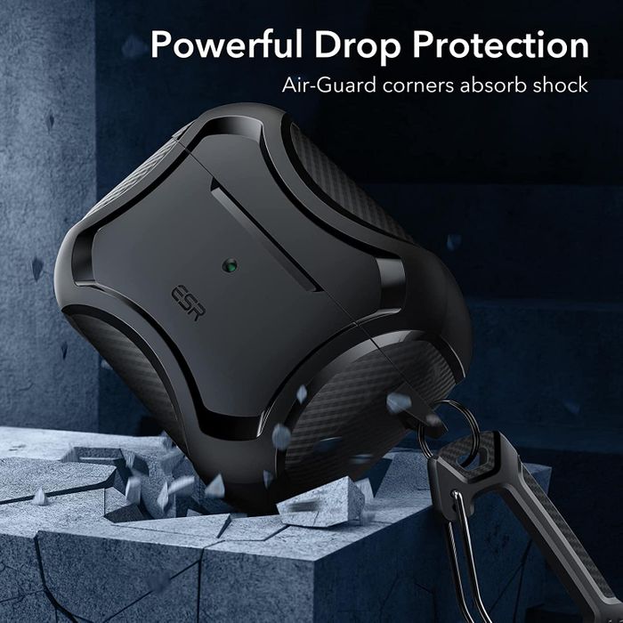 Shop and buy ESR Cyber Armor Magnetic Tough Case for AirPods Pro/AirPods Pro 2 (2019/ 2022) Shockproof MagSafe| Casefactorie® online with great deals and sales prices with fast and safe shipping. Casefactorie is the largest Singapore official authorised retailer for the largest collection of mobile premium accessories.