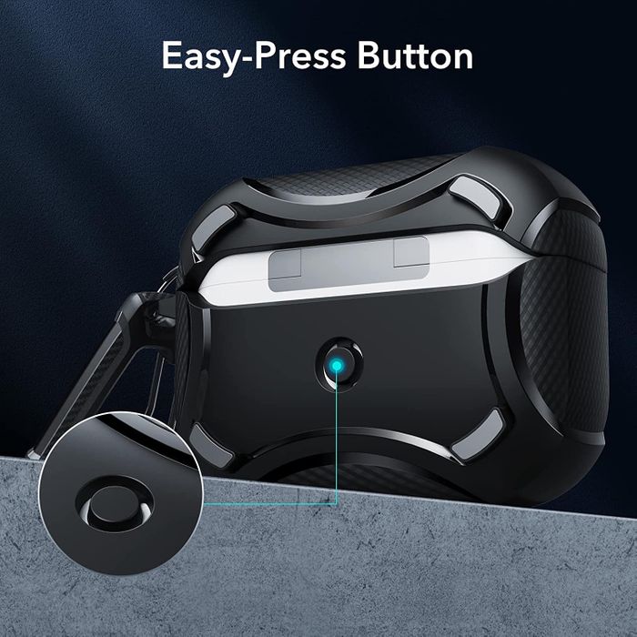 Shop and buy ESR Cyber Armor Magnetic Tough Case for AirPods Pro/AirPods Pro 2 (2019/ 2022) Shockproof MagSafe| Casefactorie® online with great deals and sales prices with fast and safe shipping. Casefactorie is the largest Singapore official authorised retailer for the largest collection of mobile premium accessories.