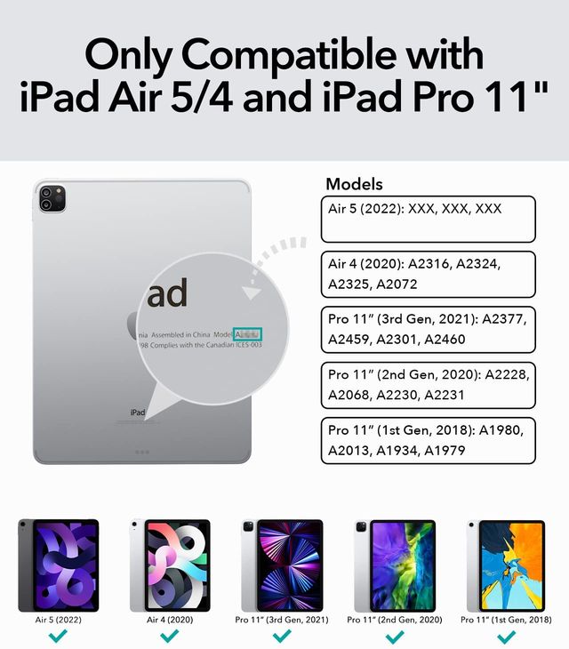 Shop and buy ESR 6B003 Rebound Magnetic Keyboard Case for iPad Pro 11" (2018-2022) & iPad Air 10.9" (2020/2022)| Casefactorie® online with great deals and sales prices with fast and safe shipping. Casefactorie is the largest Singapore official authorised retailer for the largest collection of mobile premium accessories.