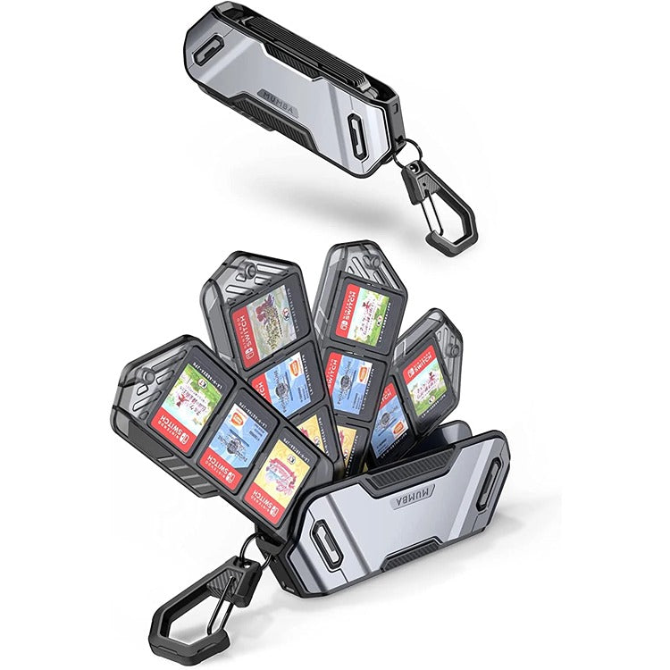 Shop and buy Mumba 12 Nintendo Switch Game Card Case Holder 4-layer rotary holders Holds 12 game cards Portable| Casefactorie® online with great deals and sales prices with fast and safe shipping. Casefactorie is the largest Singapore official authorised retailer for the largest collection of mobile premium accessories.