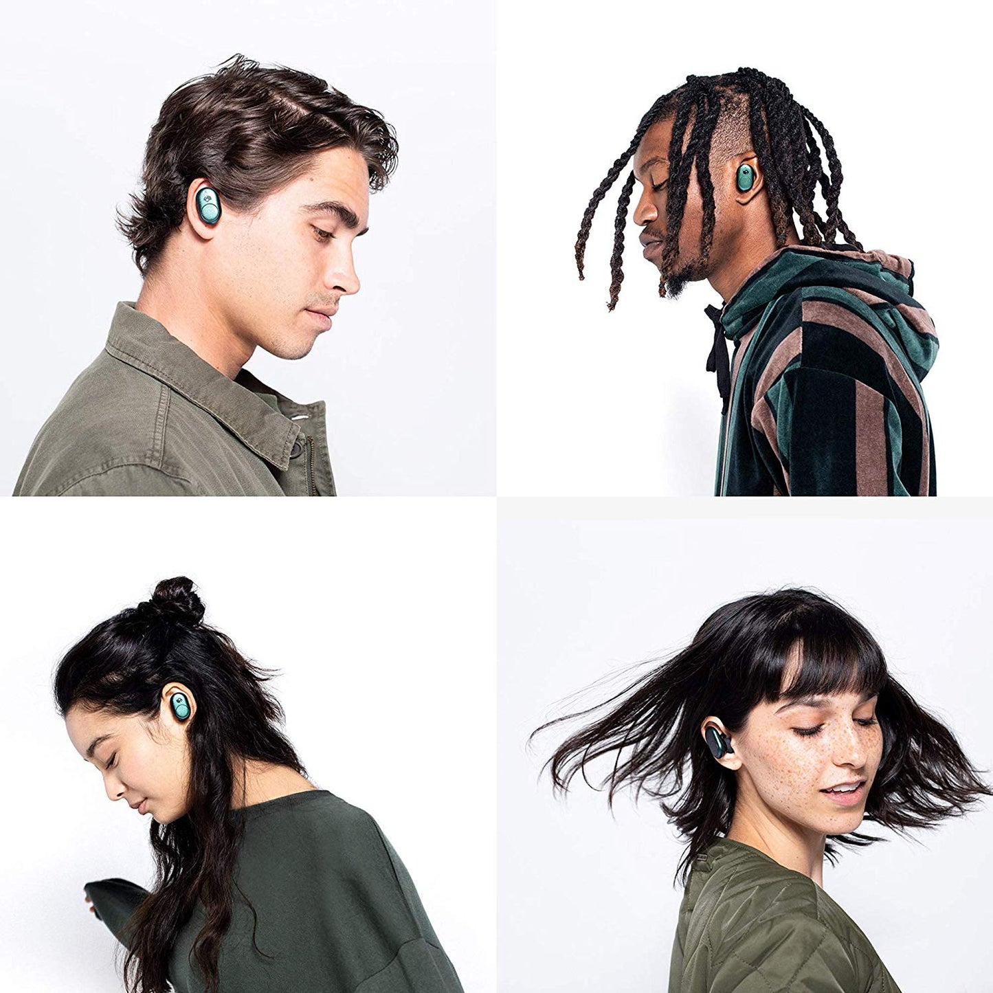 Skullcandy Push Bluetooth True Wireless Earbuds with Active Assistant