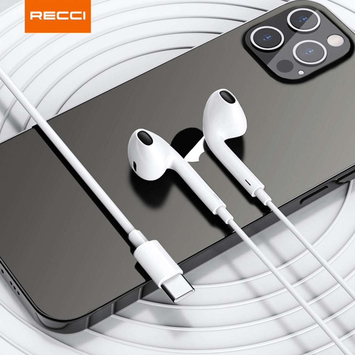 Shop and buy Recci REP-L27 Type-C Wired Earphone with Microphone HD Sound Quality Shocked Bass Effect| Casefactorie® online with great deals and sales prices with fast and safe shipping. Casefactorie is the largest Singapore official authorised retailer for the largest collection of mobile premium accessories.