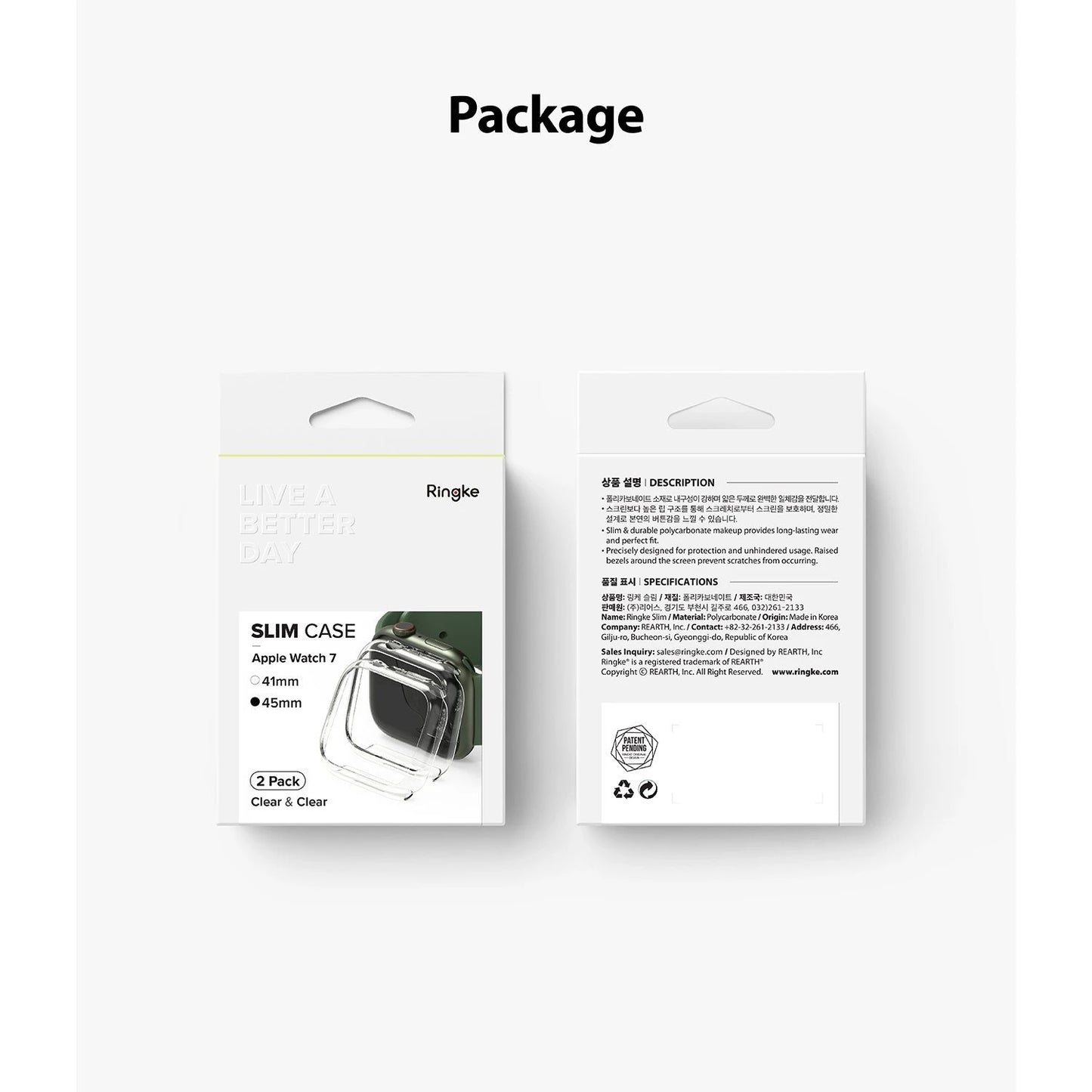 Shop and buy Ringke Slim Case for Apple Watch Series 7 custom-made to fit perfectly anti-discoloration| Casefactorie® online with great deals and sales prices with fast and safe shipping. Casefactorie is the largest Singapore official authorised retailer for the largest collection of mobile premium accessories.