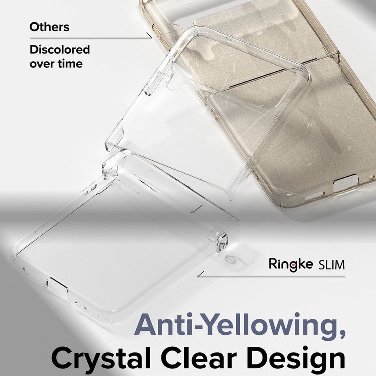 Shop and buy Ringke Slim Hinge Case for Samsung Galaxy Z Flip 4 (2022) Anti-yellowing Crystal Clear design| Casefactorie® online with great deals and sales prices with fast and safe shipping. Casefactorie is the largest Singapore official authorised retailer for the largest collection of mobile premium accessories.