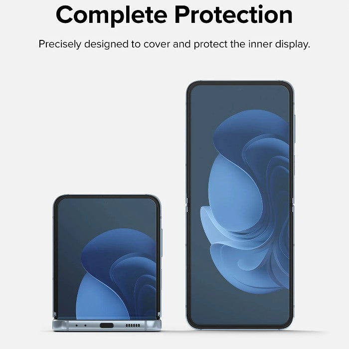 Shop and buy Ringke 2pcs Dual Easy Screen Protector for Samsung Galaxy Z Flip 4 (2022) Complete Protection| Casefactorie® online with great deals and sales prices with fast and safe shipping. Casefactorie is the largest Singapore official authorised retailer for the largest collection of mobile premium accessories.