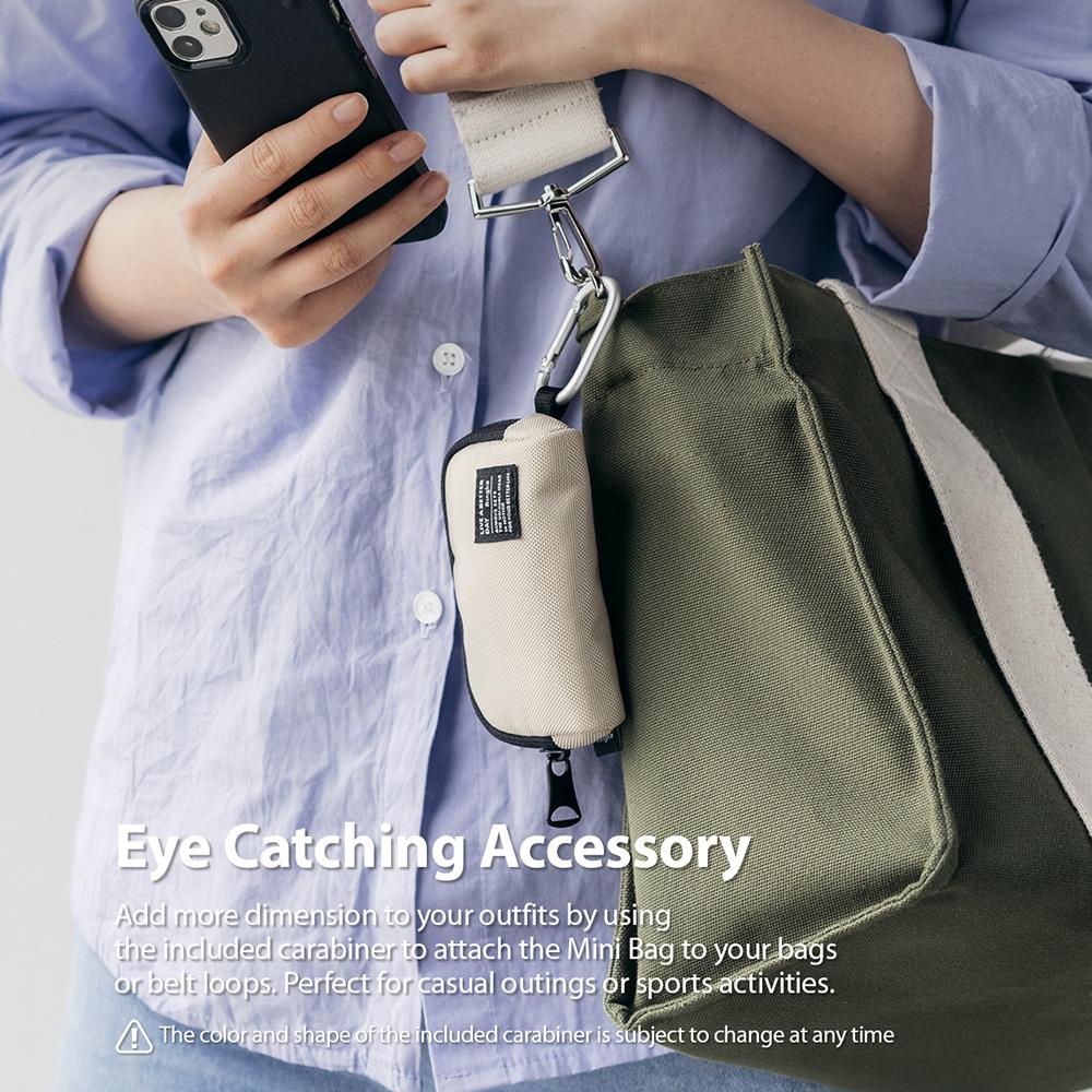 Shop and buy Ringke Mini Pouch with Half Pocket Safe storage carabiner and snap-button strap waterproof nylon textile| Casefactorie® online with great deals and sales prices with fast and safe shipping. Casefactorie is the largest Singapore official authorised retailer for the largest collection of mobile premium accessories.