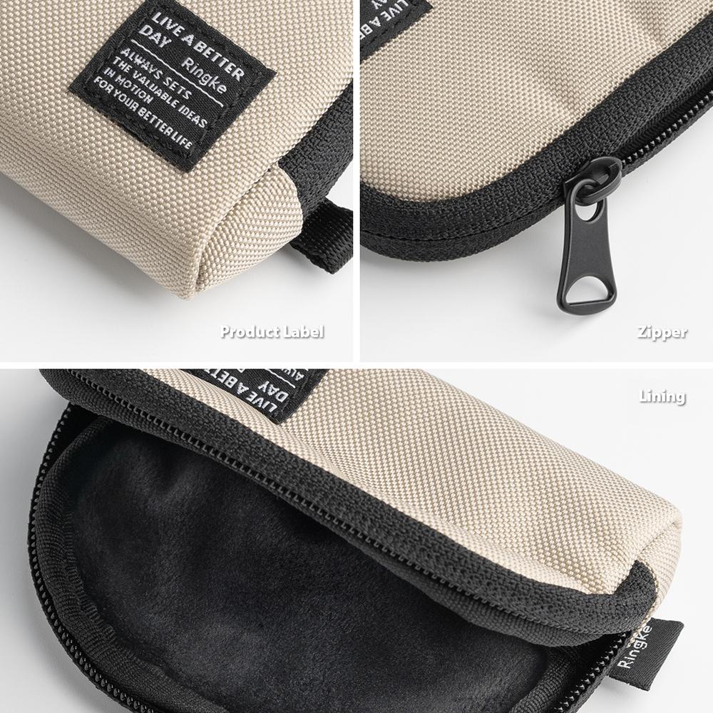 Shop and buy Ringke Mini Pouch with Half Pocket Safe storage carabiner and snap-button strap waterproof nylon textile| Casefactorie® online with great deals and sales prices with fast and safe shipping. Casefactorie is the largest Singapore official authorised retailer for the largest collection of mobile premium accessories.