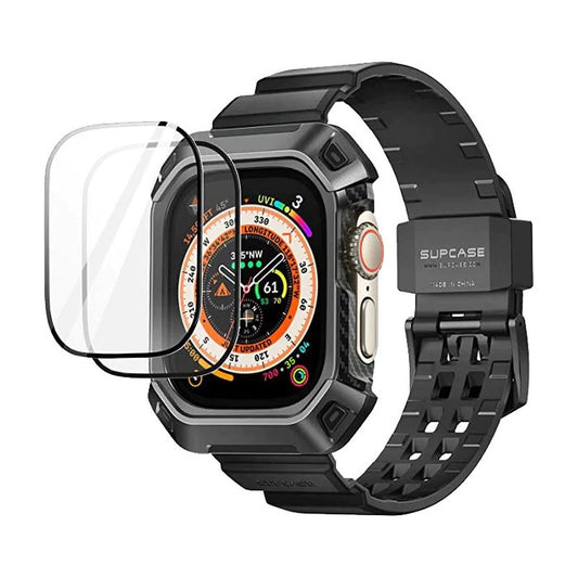 Shop and buy Supcase Unicorn Beetle Pro Rugged Protective Case for Apple Watch Ultra 49mm with 2 Pack Glass| Casefactorie® online with great deals and sales prices with fast and safe shipping. Casefactorie is the largest Singapore official authorised retailer for the largest collection of mobile premium accessories.