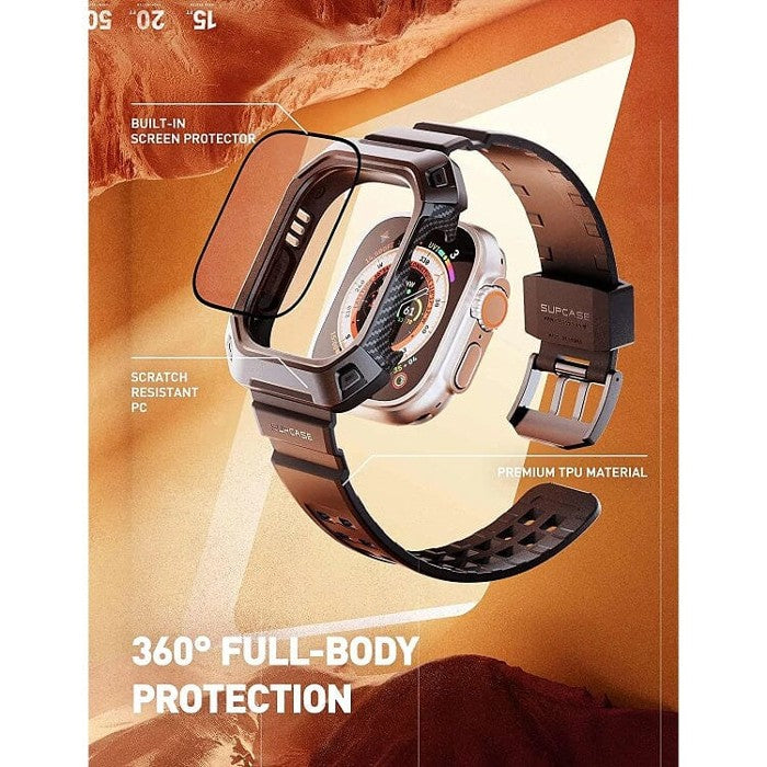Shop and buy Supcase Unicorn Beetle Pro Rugged Protective Case for Apple Watch Ultra 49mm with 2 Pack Glass| Casefactorie® online with great deals and sales prices with fast and safe shipping. Casefactorie is the largest Singapore official authorised retailer for the largest collection of mobile premium accessories.
