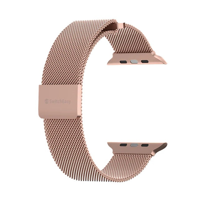 Shop and buy SwitchEasy Mesh Stainless Steel Watch Loop V2 Apple Watch 38mm/40mm/41mm Powerful magnetic clasp| Casefactorie® online with great deals and sales prices with fast and safe shipping. Casefactorie is the largest Singapore official authorised retailer for the largest collection of mobile premium accessories.