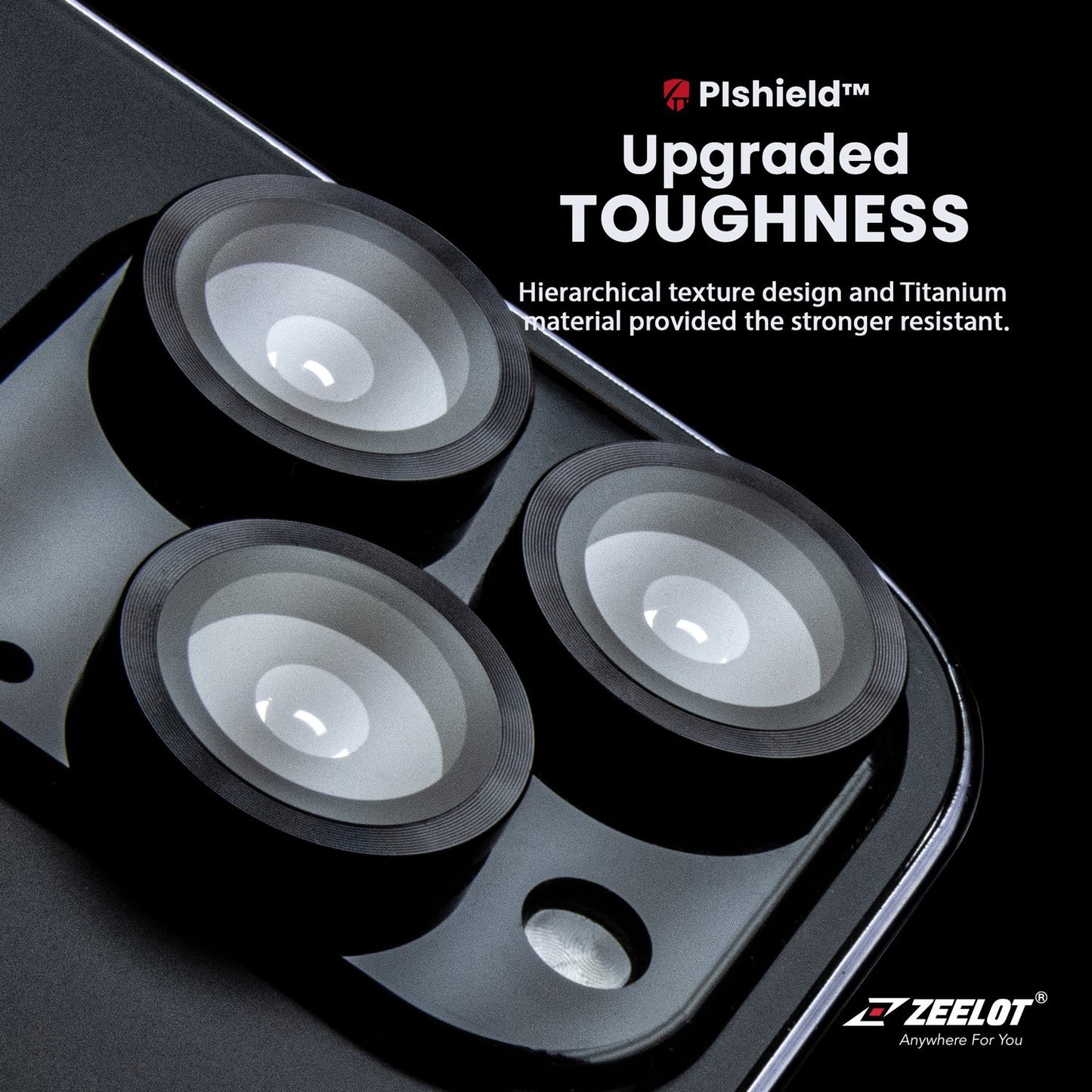 Shop and buy Zeelot PIshield Titanium Alloy Lens Protector for iPhone 13 Pro/13 Pro Max (2021) Scratch-resistant| Casefactorie® online with great deals and sales prices with fast and safe shipping. Casefactorie is the largest Singapore official authorised retailer for the largest collection of mobile premium accessories.