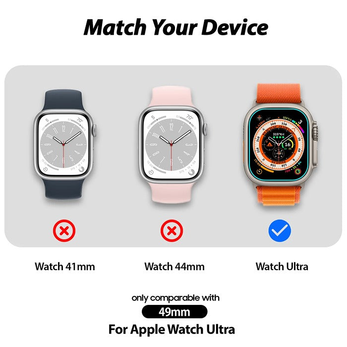 Shop and buy Whitestone Dome Tempered Glass Screen Protector for Apple Watch Ultra 49mm (2 Pack) Clear| Casefactorie® online with great deals and sales prices with fast and safe shipping. Casefactorie is the largest Singapore official authorised retailer for the largest collection of mobile premium accessories.