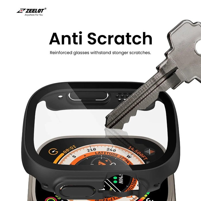 Shop and buy ZEELOT PIshield Full Protection 2-in-1 Case Apple Watch Ultra 49mm with Built-In Tempered Glass| Casefactorie® online with great deals and sales prices with fast and safe shipping. Casefactorie is the largest Singapore official authorised retailer for the largest collection of mobile premium accessories.