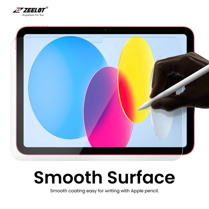 Shop and buy ZEELOT SOLIDsleek 2.5D Tempered Glass Screen Protector for iPad 10th Gen 10.9" (2022) Clear| Casefactorie® online with great deals and sales prices with fast and safe shipping. Casefactorie is the largest Singapore official authorised retailer for the largest collection of mobile premium accessories.