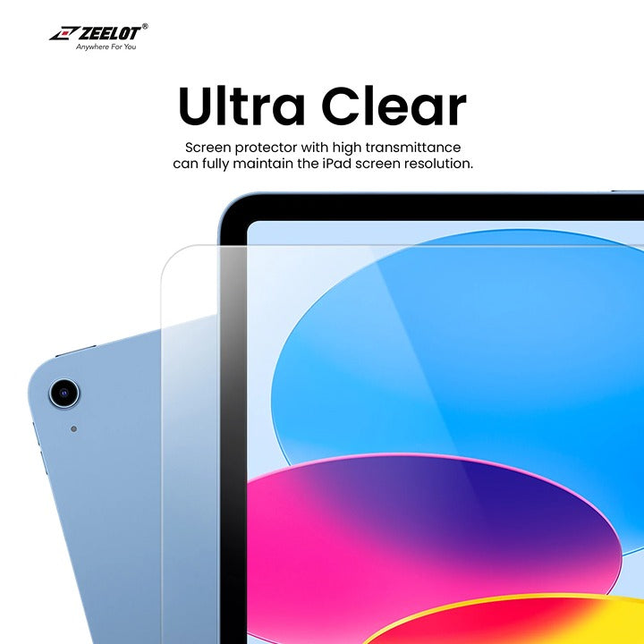 Shop and buy ZEELOT SOLIDsleek 2.5D Tempered Glass Screen Protector for iPad 10th Gen 10.9" (2022) Clear| Casefactorie® online with great deals and sales prices with fast and safe shipping. Casefactorie is the largest Singapore official authorised retailer for the largest collection of mobile premium accessories.