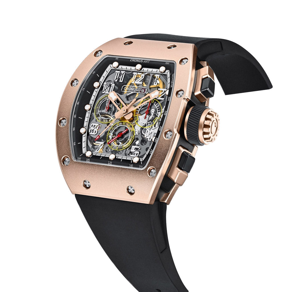 CRONUS ART Watch CM09-012 Track Series Carbon Racing Mechanical Watch Luxury Sport Design