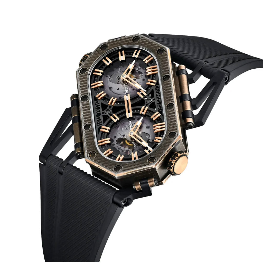 CRONUS ART Watch CM025‑007 X‑Series Voyager Dual Time Automatic Watch