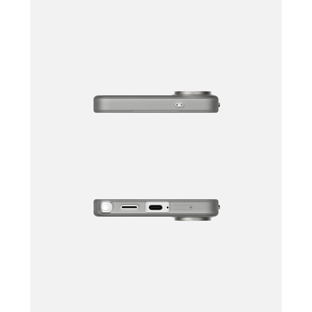 AULUMU Frosted Case for Samsung Galaxy S26 Ultra, Translucent gray