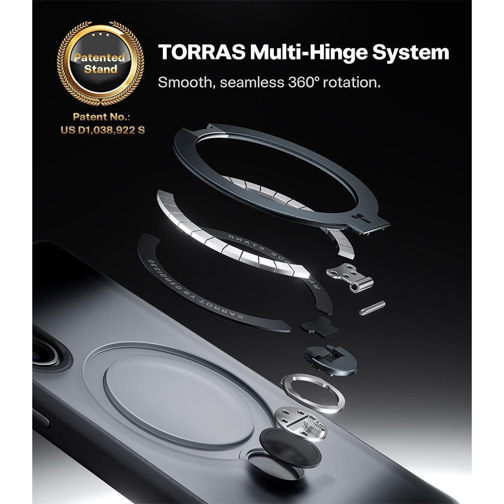 TORRAS Ostand Spin Series for Samsung Galaxy S26 & S26 Plus (2026)