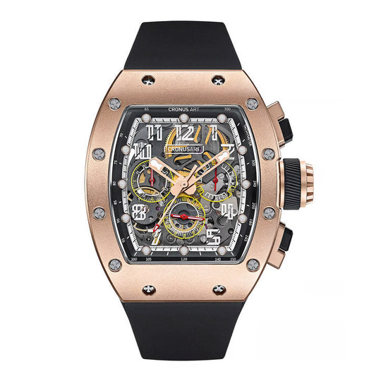 CRONUS ART Watch CM09-012 Track Series Carbon Racing Mechanical Watch Luxury Sport Design