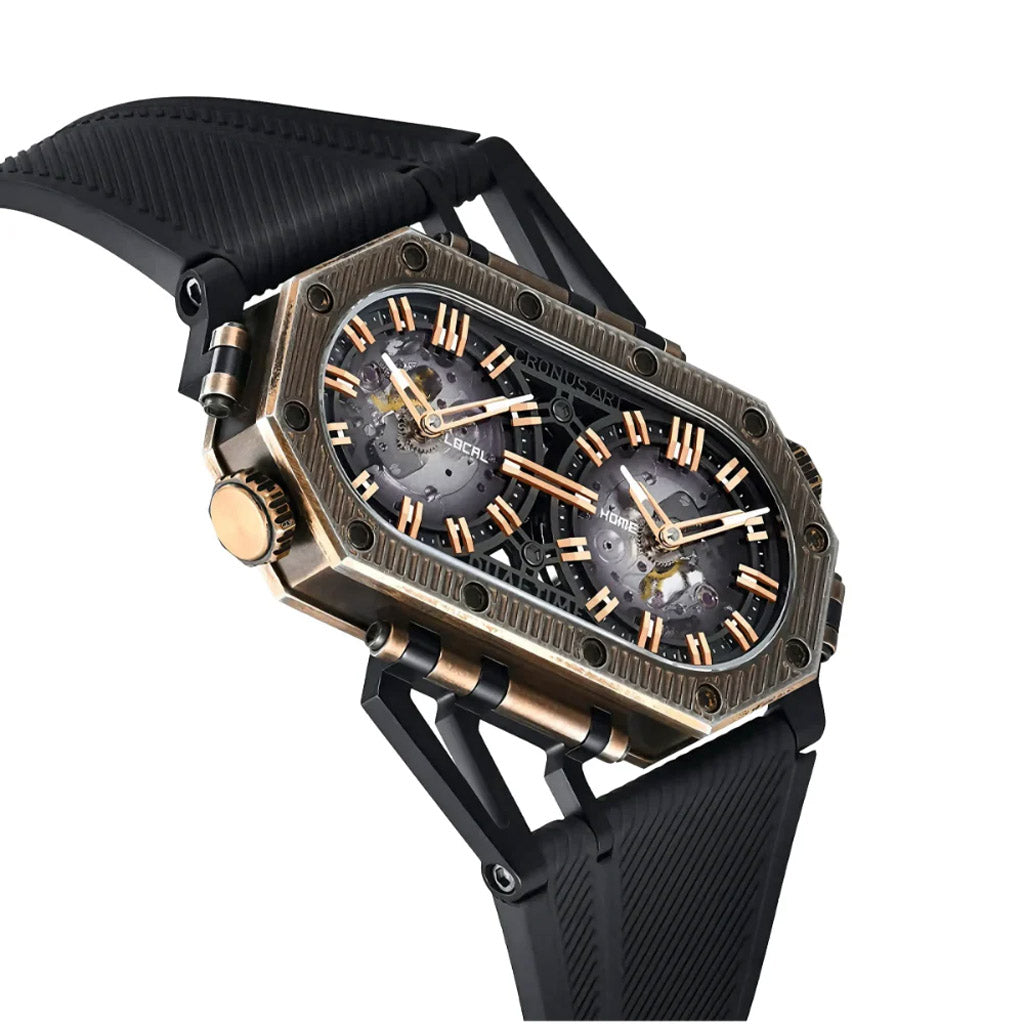 CRONUS ART Watch CM025‑007 X‑Series Voyager Dual Time Automatic Watch