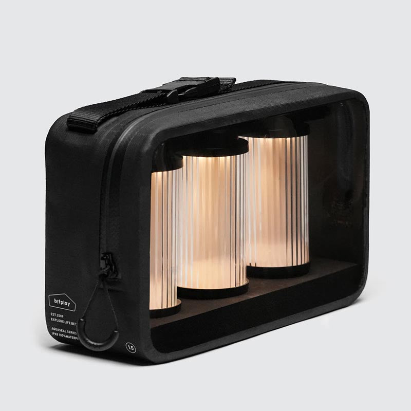 Bitplay AquaSeal Waterproof Cube with Lamp Display