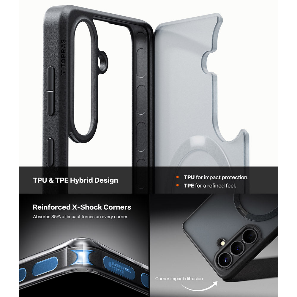 TORRAS Ostand Spin Series for Samsung Galaxy S26 & S26 Plus (2026)