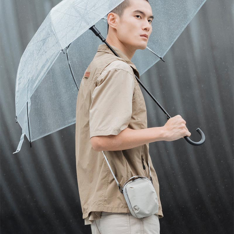 Bitplay Essential 0.5L Transit Pouch – Compact Water-Resistant Travel Sling with 3D Pocket & Multi-Organizer Compartments