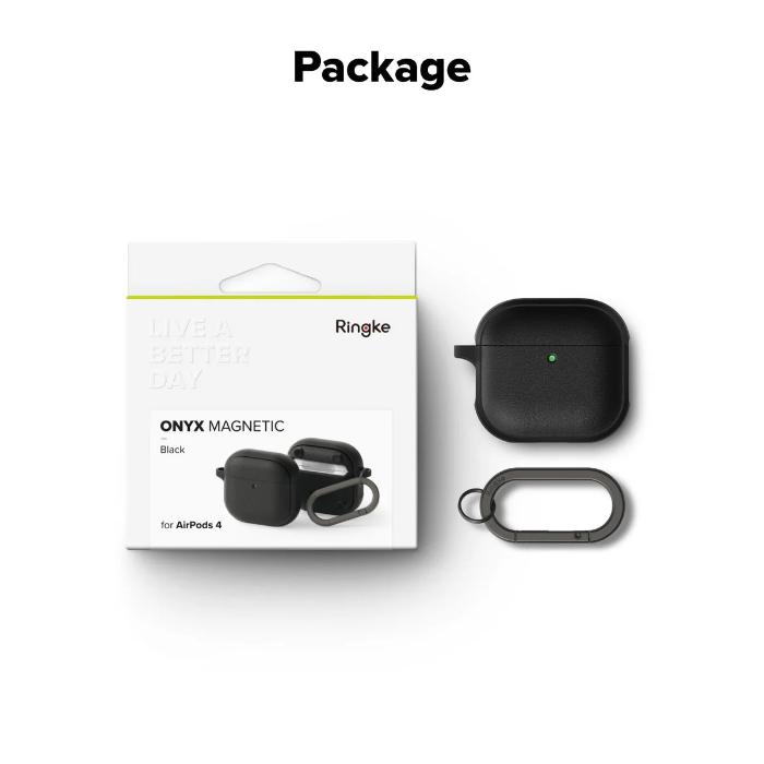 Ringke Onyx Magnetic Case for AirPods 4 (2024)