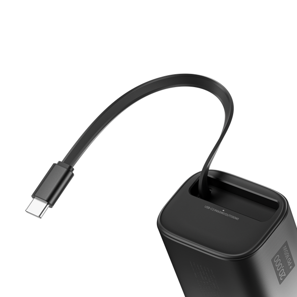 [CCC] Shargeek/Sharge Retractable 165 Power Bank 20,000mAh - Ultra-Fast 165W Total Output, 100W USB-C PDLaptop Charging
