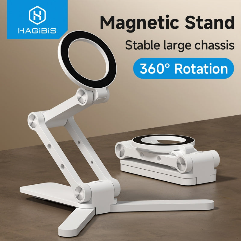 HAGIBIS ZP10M Magnetic Phone Stand Strong Magnet Adjustable Holder