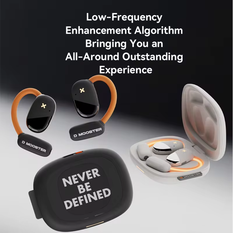 DMOOSTER D71 Pro Glowing OWS AI Wireless Bluetooth Headphone