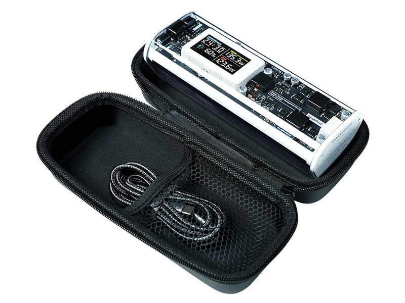 Shargeek/Sharge Carry Bag Travel protective Hard Case for Sharge 170 Power Bank, Black (Case Only)