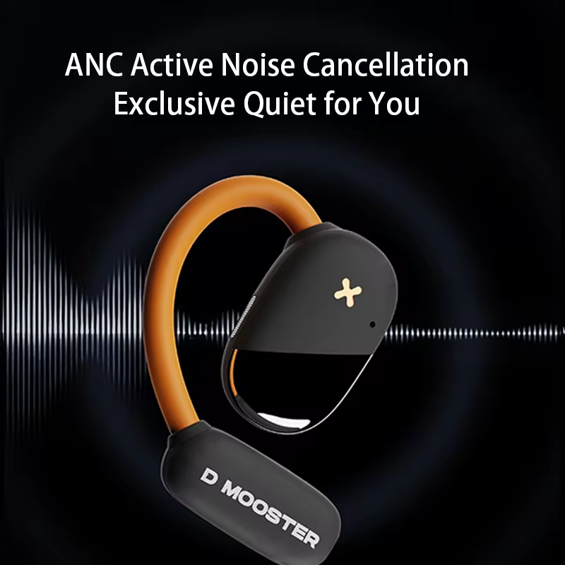 DMOOSTER D71 Pro Glowing OWS AI Wireless Bluetooth Headphone