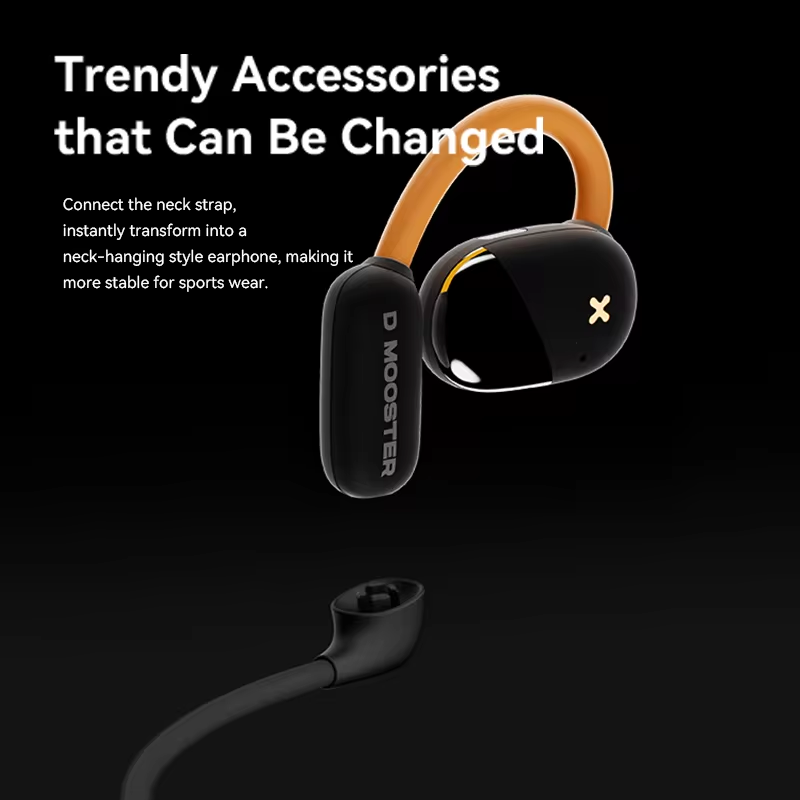 DMOOSTER D71 Pro Glowing OWS AI Wireless Bluetooth Headphone
