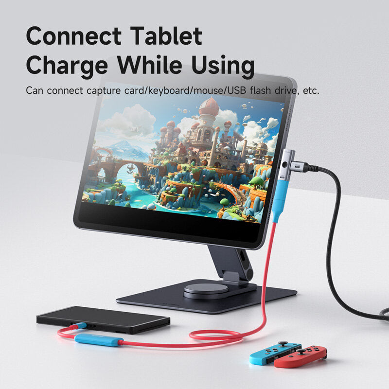 HAGIBIS TUA08 / TUA09 USB-C Adapter, 10Gbps, 100W PD, USB-A / USB-C