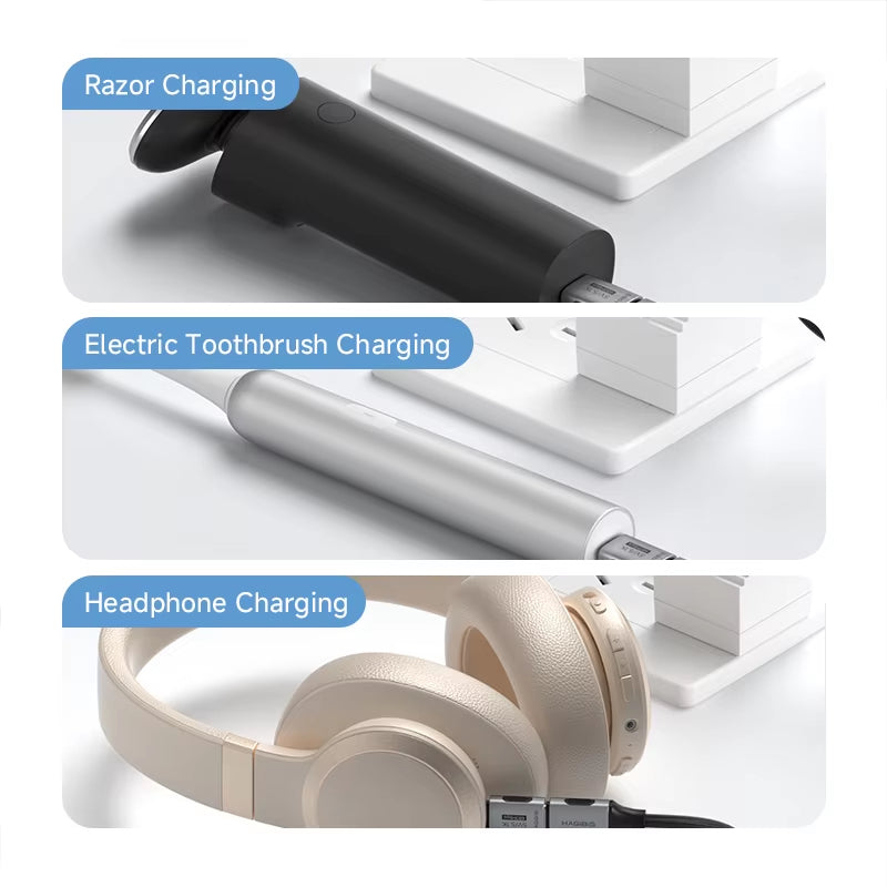 HAGIBIS ZJTN05 USB-C Charging Adapter 5.1K Resistor Charging Only, Grey
