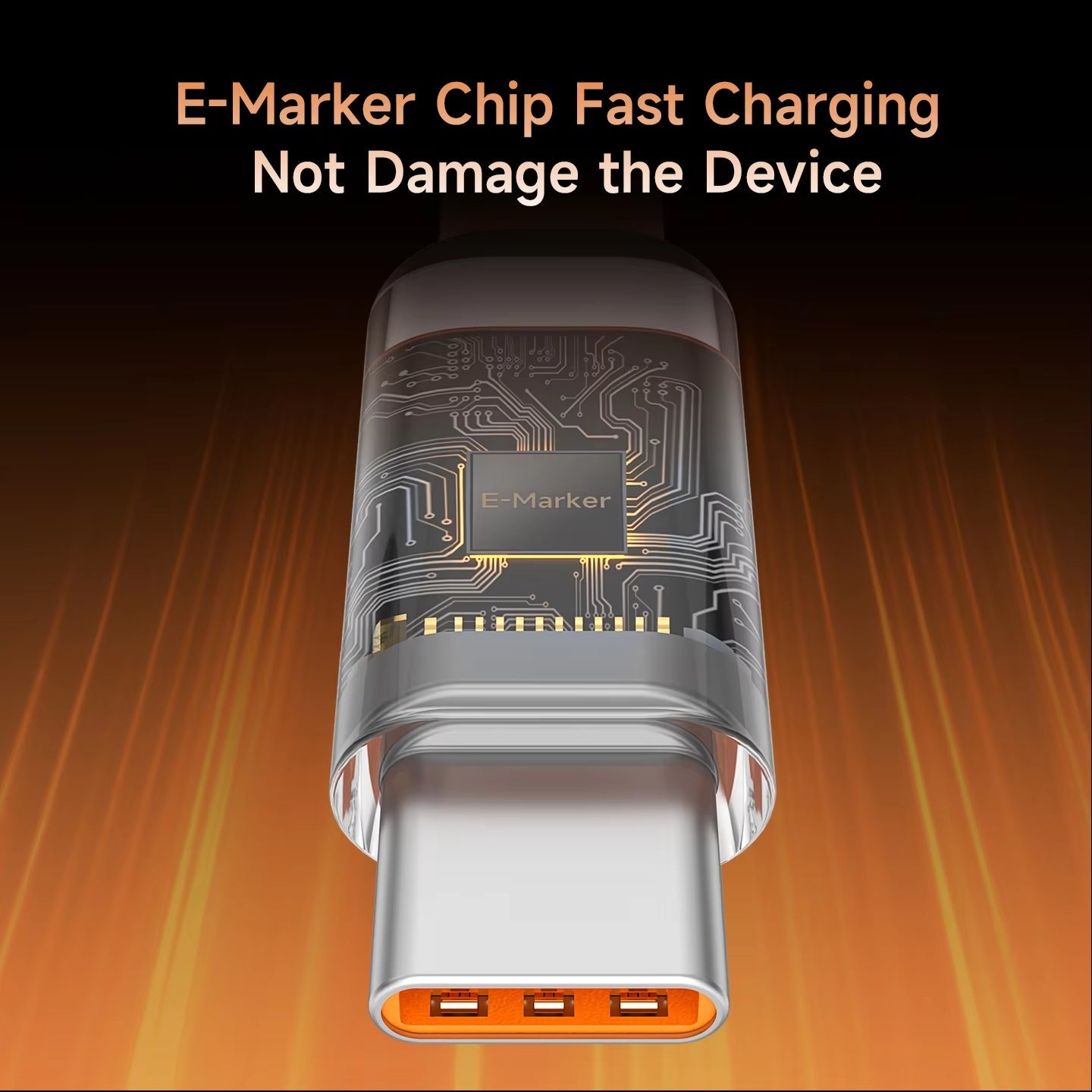 HAGIBIS UAP20A 240W USB-C Fast Charging Cable PD3.1 Braided Wedge