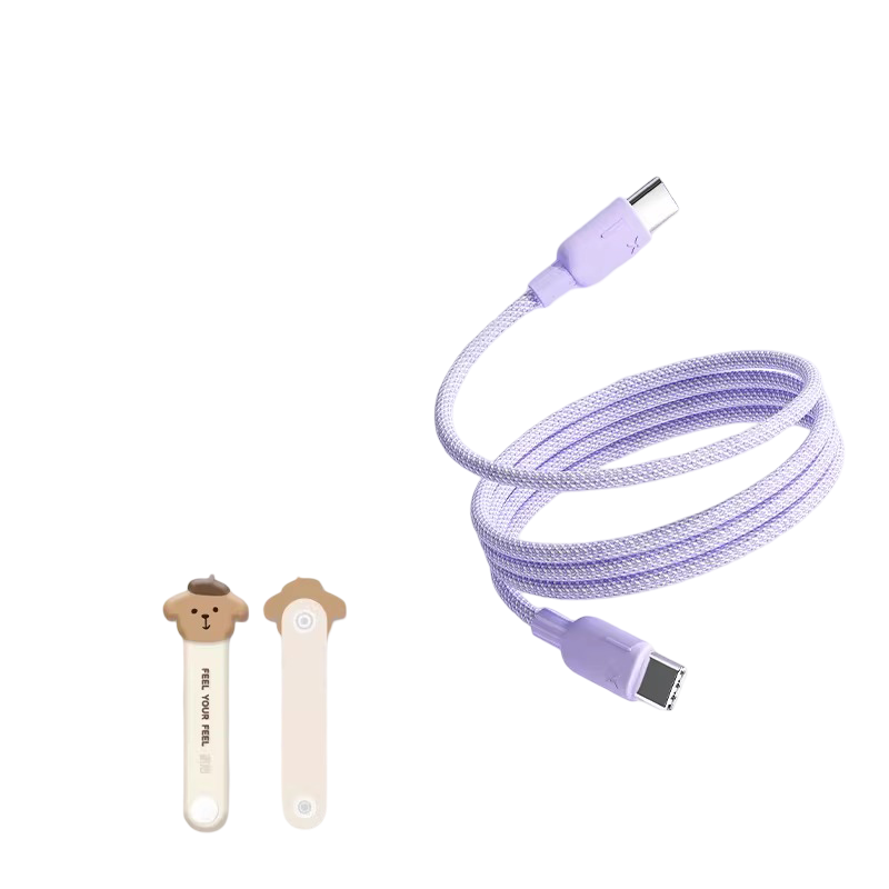 MAOXIN CC006 Cute Pet Themed 60W Fast Charging Cable, 2m