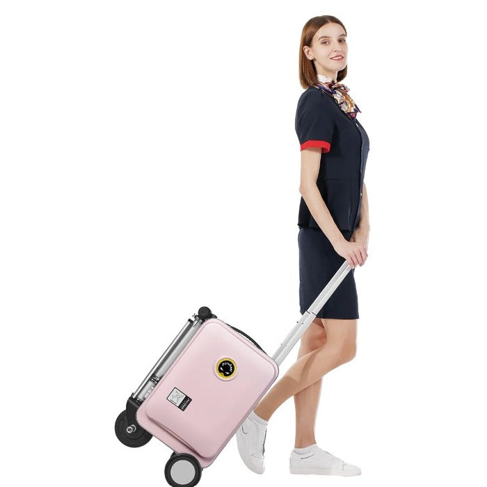 Shop and buy Airwheel SE3S Smart Riding Suitcase 20Inch 13km/h 250W Aluminium Alloy Frame 110kg Max Load 73.26Wh Boarding Luggage| Casefactorie® online with great deals and sales prices with fast and safe shipping. Casefactorie is the largest Singapore official authorised retailer for the largest collection of mobile premium accessories.