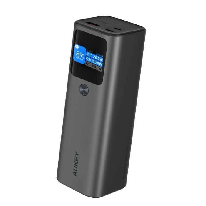 Shop and buy Aukey PB-Y45 Sprint X 27,600mAh 140W USB-C Portable Power Bank Quick Charge PD3.1 & Power Delivery| Casefactorie® online with great deals and sales prices with fast and safe shipping. Casefactorie is the largest Singapore official authorised retailer for the largest collection of mobile premium accessories.