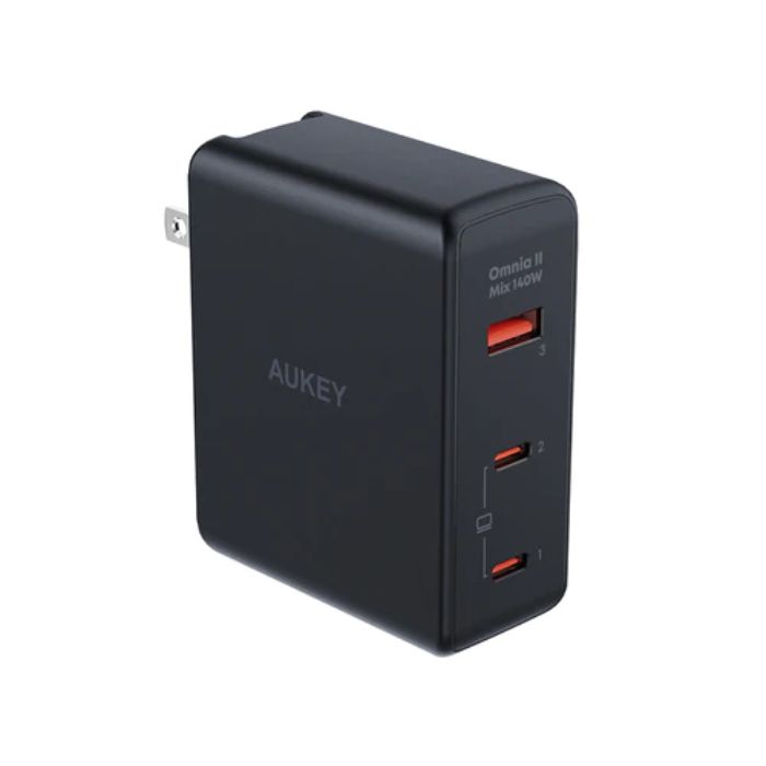 Shop and buy AUKEY PA-B7O Omnia II Mix 140W 3-Port PD Power Charger European Plug + British Plug Fast Charging| Casefactorie® online with great deals and sales prices with fast and safe shipping. Casefactorie is the largest Singapore official authorised retailer for the largest collection of mobile premium accessories.