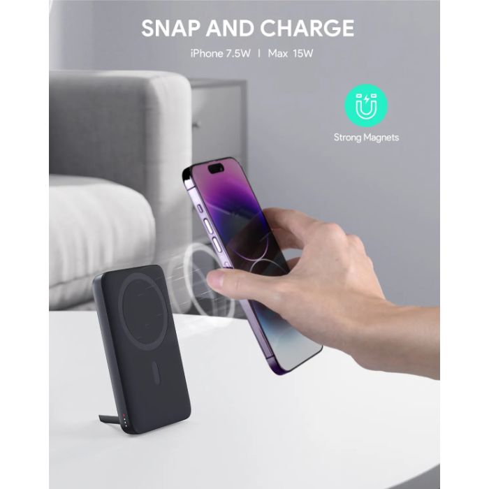 Shop and buy AUKEY PB-MS01 6700mAh 20W Magnetic PowerBank Strong built-in magnets Wired Wireless Charging| Casefactorie® online with great deals and sales prices with fast and safe shipping. Casefactorie is the largest Singapore official authorised retailer for the largest collection of mobile premium accessories.